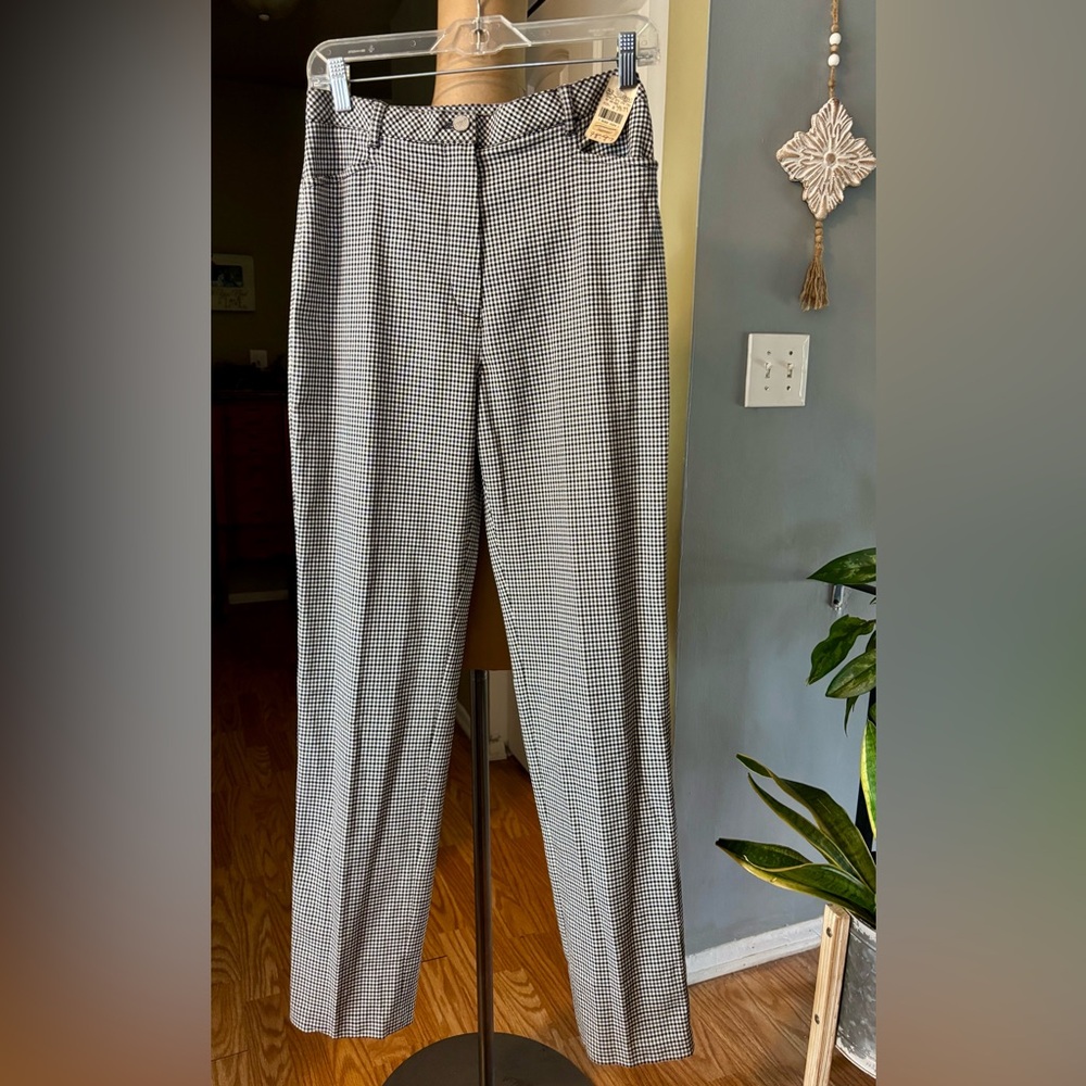 Vintage Emmanuel Ungaro Liberte Plaid Pants Bundle size 8 Officecore Classic